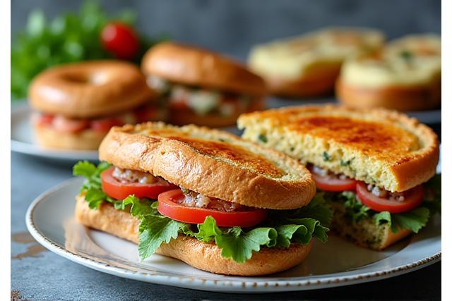 Sandwic dan makanan savouri Muar Merchant